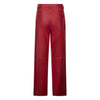 Depeche leather wear Adele MW leather pants straight full lenght Pants 043 Red
