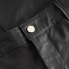 Depeche leather wear Alea chino leather pants Pants 099 Black (Nero)