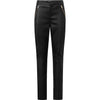 Depeche leather wear Alea chino leather pants Pants 099 Black (Nero)