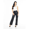 Depeche leather wear Alicia RW straight leg leather pants Pants 099 Black