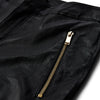 Depeche leather wear Anka MW Flare 7/8 Leather Pants Pants 099 Black