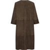 Depeche leather wear Suede dress with relaxed fit Dresses 217 Deer