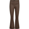 Depeche leather wear Ava HW Flare 7/8 Leather Pants Pants 224 Taupe