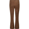 Depeche leather wear Ava HW Flare 7/8 Suede Pants Pants 311 Wood