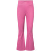 Depeche leather wear Ava RW flare 7/8 length pants with stretch in soft leather quality Pants 195 Bubble gum