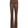 Depeche leather wear Ava leather pants - full length (RW) Pants 309 Metallic Brown