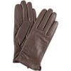 DEPECHE Basic gloves in soft leather Gloves 008 Chocolate
