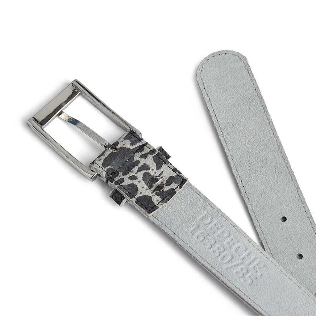 DEPECHE Beautiful belt Belts 281 Grey leo print