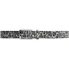 DEPECHE Beautiful belt Belts 281 Grey leo print