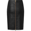 Depeche leather wear Beautiful musthave stretch leather skirt Skirts 099 Black (Nero)