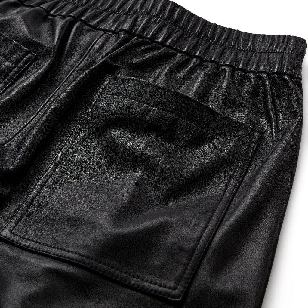 Depeche leather wear Bella MW Full Length Wide Leg Pant Pants 099 Black