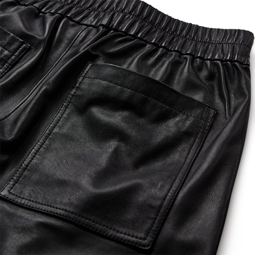 Depeche leather wear Bella MW Full Length Wide Leg Pant Pants 099 Black