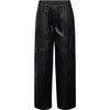 Depeche leather wear Bella MW Full Length Wide Leg Pant Pants 099 Black