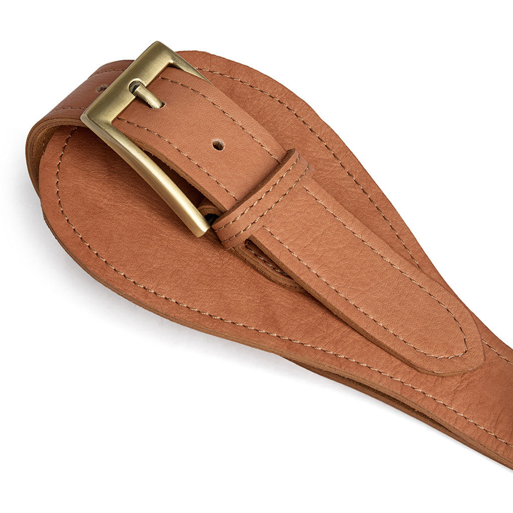 DEPECHE Belt Belt 014 Cognac