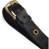 DEPECHE Belt with cool details Belts 099 Black (Nero)