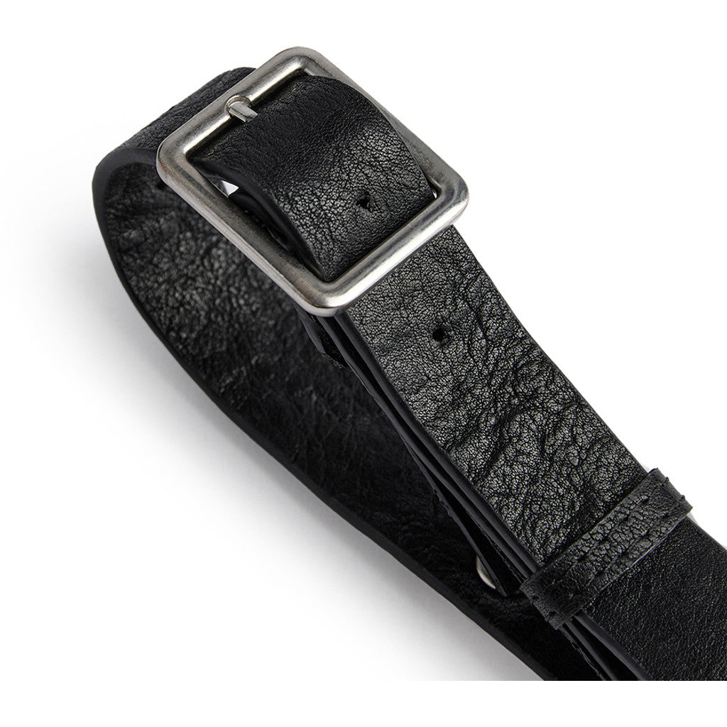 DEPECHE Belt with studs Belts 300 Black/Amr silver