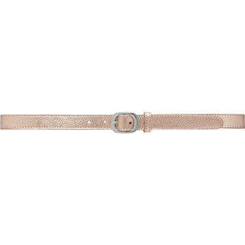 Leather belt with western buckle / 15844 - Sand