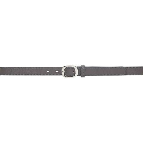 Narrow leather belt with beauiful details / 16080 - Black (Nero)