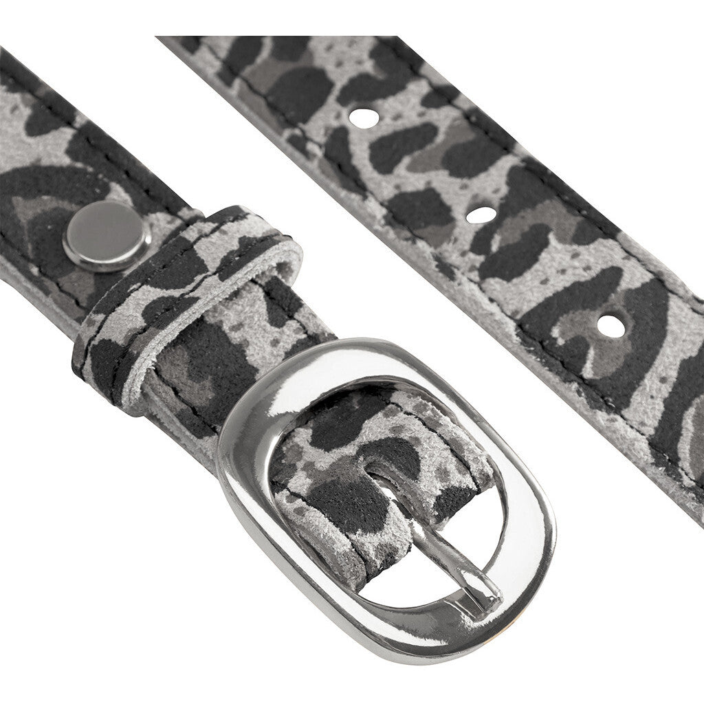 DEPECHE Belts Belts 281 Grey leo print