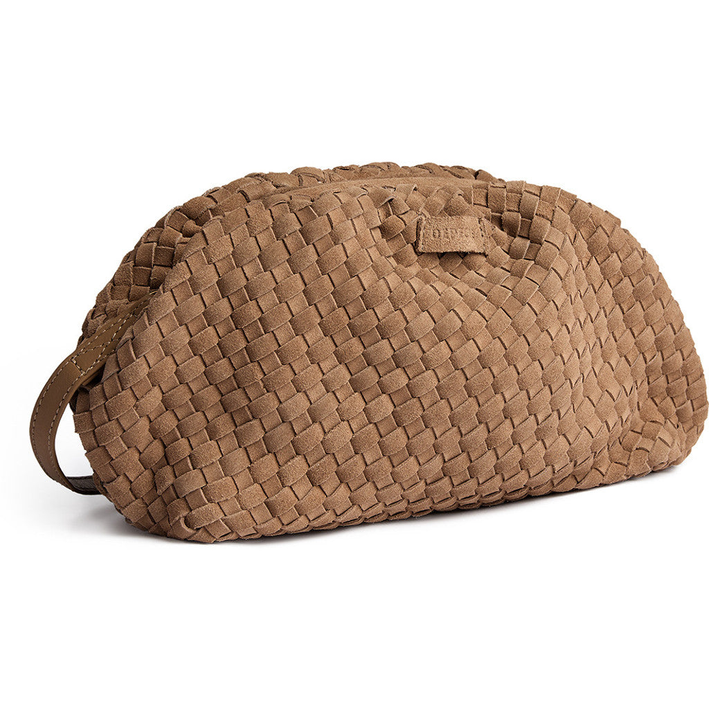 DEPECHE Berlin braided clutch Clutch 007 Mud