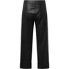 Depeche leather wear Betzy fold-up leather trousers Pants 099 Black (Nero)