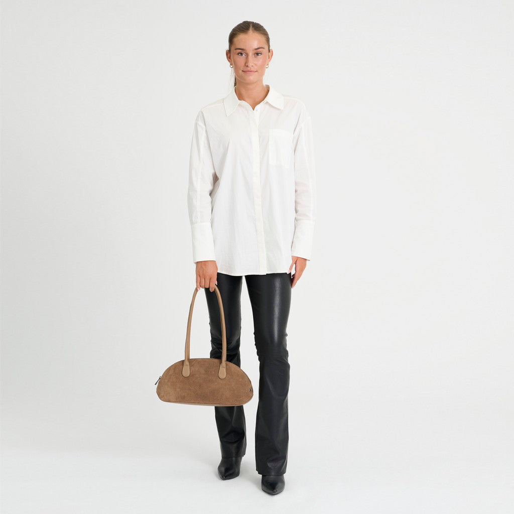 DEPECHE Bilbao Shoulderbag Shoulderbag / Handbag 342 Dark Mud