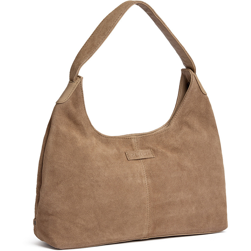 DEPECHE Bilbao suede shoulder bag Shoulderbag / Handbag