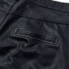 Depeche leather wear Boa HW Wide Leather Pants Pants 031 Ocean