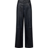 Depeche leather wear Boa HW Wide Leather Pants Pants 031 Ocean