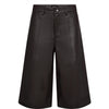 Depeche leather wear Boa HW bermuda shorts Shorts 008 Chocolate