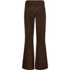 Depeche leather wear Boa HW Boot Cut Suede Pants Pants 067 Dusty brown