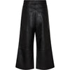 Depeche leather wear Boa HW Culotte Leather Pants Pants 099 Black