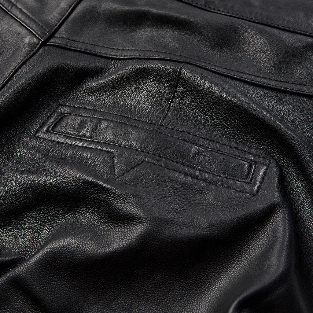 Depeche leather wear Boa culotte pants Pants 099 Black