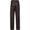 Depeche leather wear Boa leather pants - full length (HW) Pants 008 Chocolate