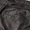 Depeche leather wear Boa leather pants - Wide leg (HW) Pants 099 Black (Nero)