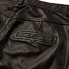 Depeche leather wear Boa skinny leg leather pants Pants 008 Chocolate