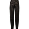 Depeche leather wear Boa skinny leg leather pants Pants 008 Chocolate