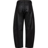 Depeche leather wear Boel barrel trousers in lamb leather Pants 099 Black (Nero)