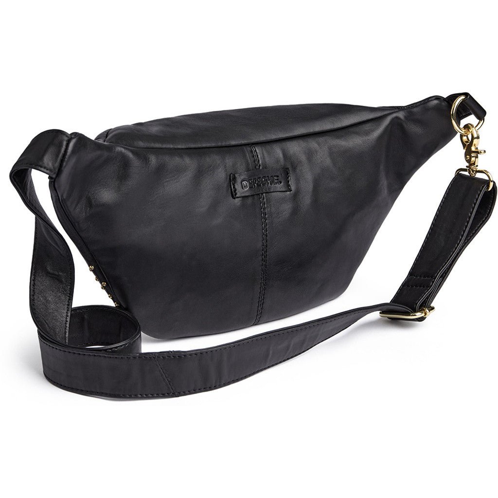 DEPECHE Bucharest sheep leather bumbag Bumbag 099 Black