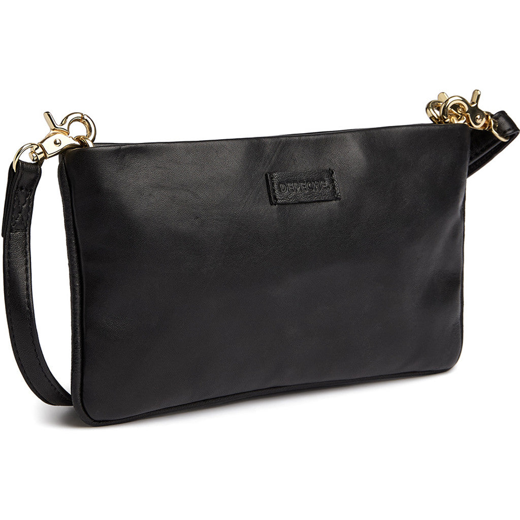 DEPECHE Bucharest sheep leather clutch Small bag / Clutch 099 Black