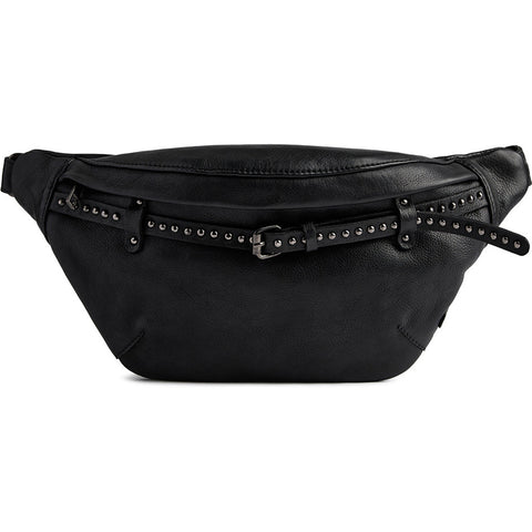 DEPECHE Bumbag with studs Bumbag 099 Black (Nero)