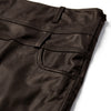 Depeche leather wear Clara maxi leather skirt Skirt 015 Brown