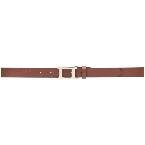 Cool leather belt with details / 15870 - Black (Nero)