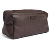 DEPECHE Classic cosmetic bag in soft leater Accessories 106 Coffee