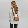 DEPECHE Classic crossover with cool canvas strap Cross over 013 Tan