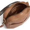 DEPECHE Classic crossover with cool canvas strap Cross over 013 Tan