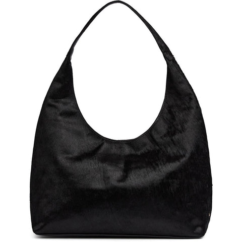 DEPECHE Classic hair-on shopper Shopper 095 Jet Black