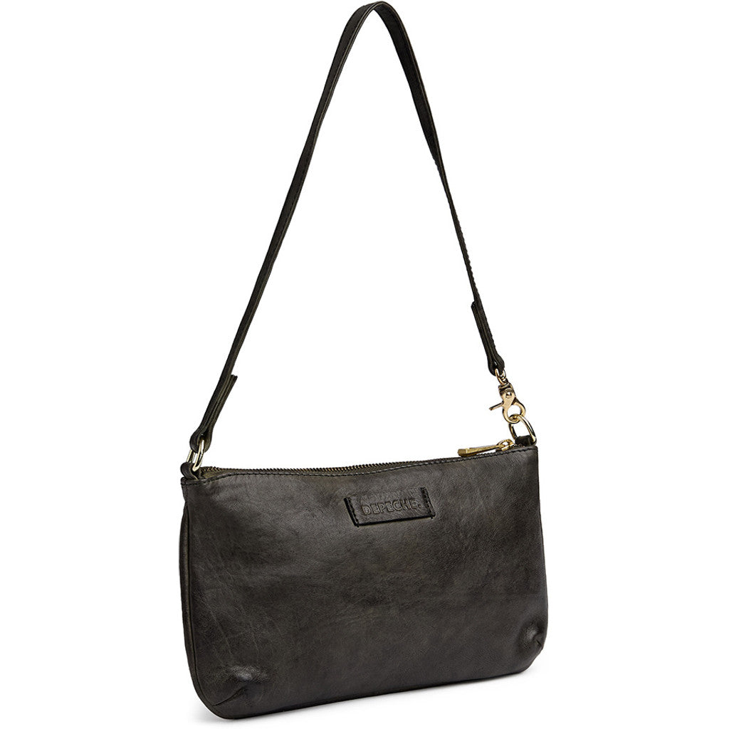 DEPECHE Classic leather shoulderbag Shoulderbag / Handbag 049 Army Green