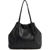 DEPECHE Classic shopper with cool details Shopper 099 Black (Nero)
