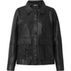 Depeche leather wear Cool Lenoa leather jacket in soft quality Jackets 099 Black (Nero)